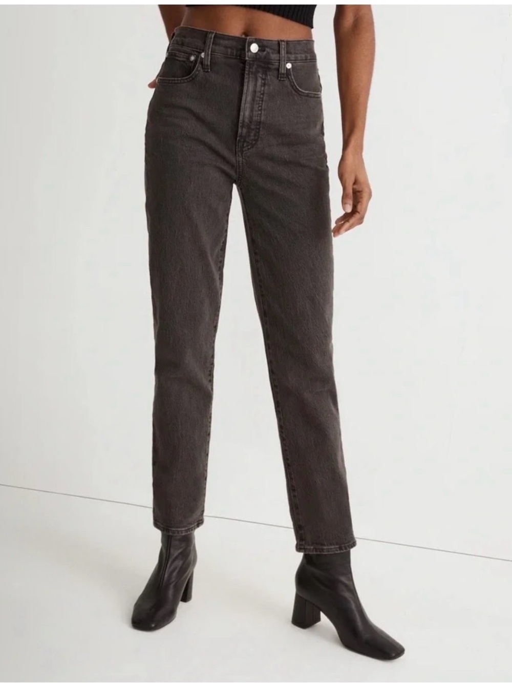 Madewell High-Rise Perfect Vintage Jean -  Lunar Wash